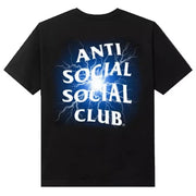 Anti Social Social Club Pain Glow In The Dark Black Tee