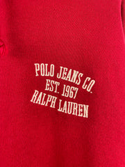 Vintage Polo Ralph Lauren Jeans Co Red Hoodie