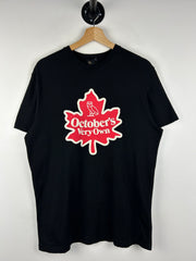 OVO Maple Leaf Black Tee