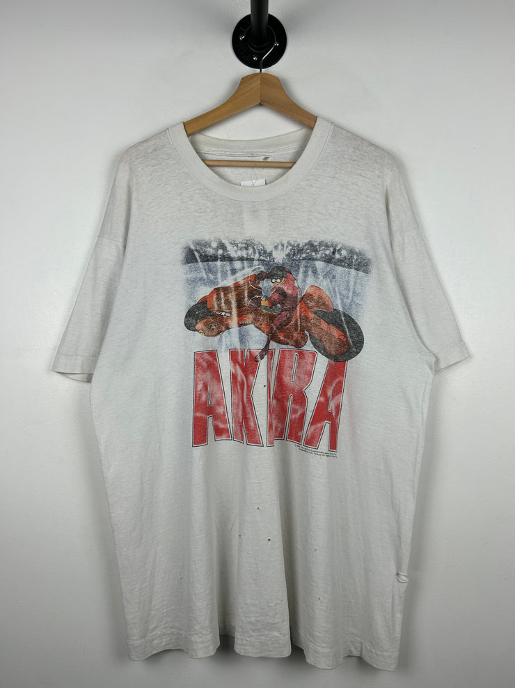 Vintage 80s Akira Fashion Victim Kimono My House Anime Promo White Tee