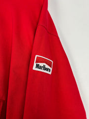 Vintage 90's Marlboro Patch Red Hoodie