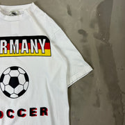 Vintage 90's Germany Soccer White Tee