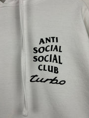 Anti Social Social Club Neighborhood Turbo White Hoodie
