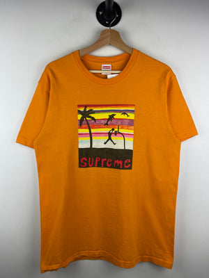 Supreme SS21 Dunk Bright Orange Tee