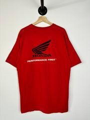 Vintage 90's Honda Performance First Red Tee