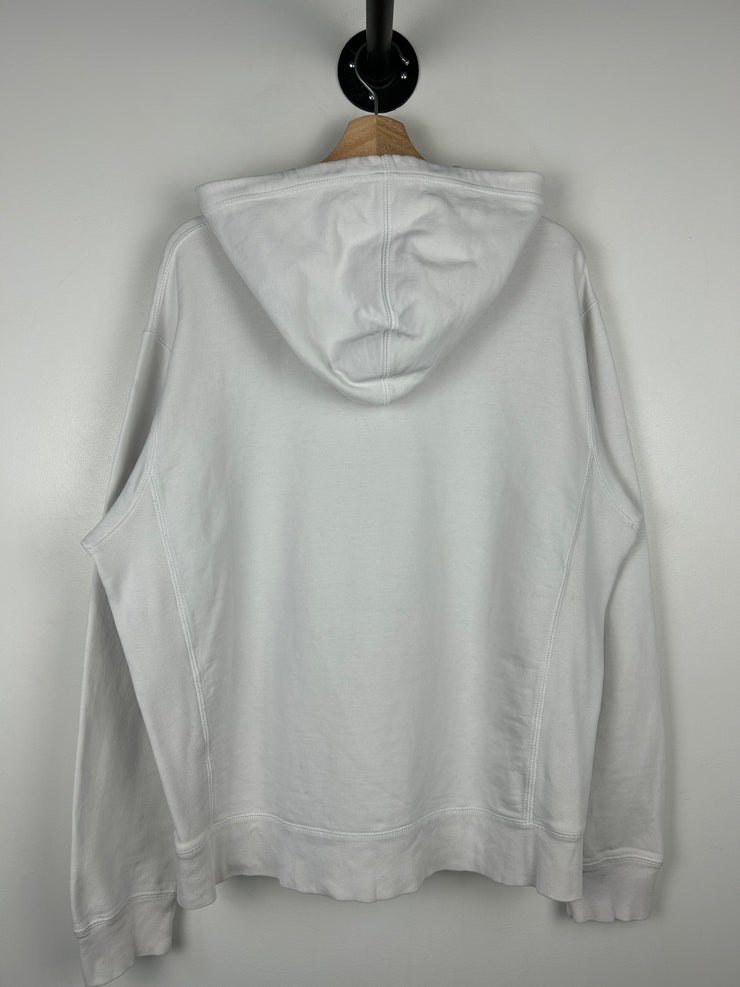 OVO Owl Embroidered White Hoodie