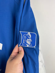 Vintage 90s Majestic Duke Blue Devils Blue Pullover Windbreaker