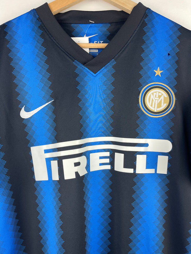 Nike 2010-2011 Inter Milan Home Soccer Jersey