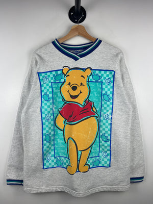 Vintage 90s Disney Winnie The Pooh Whats Grey Crewneck