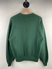 Vintage 90s Disney Mickey Mouse Embroidered Green Crewneck