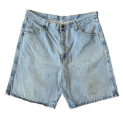 Vintage Wrangler Light Wash Blue Denim Shorts