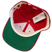 Vintage 90s NHL Starter Calgary Flames Split Bar Wool Snapback Hat