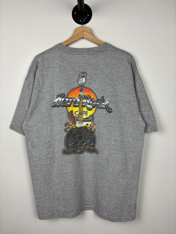 Vintage 90s Hard Rock Café Montreal Grey Tee
