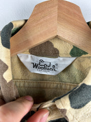 Vintage 80s Woolrich Camo Long Sleeve Button Up Shirt