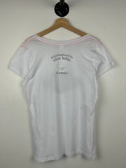 Harley Davidson Rhinestone Logo White Women’s Tee