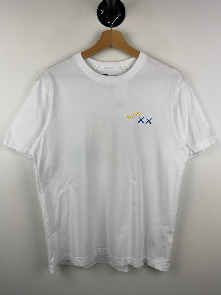 Kaws Warhol Companion White Tee
