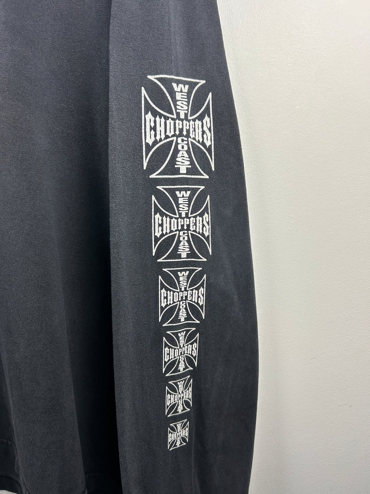 Vintage West Coast Choppers Long Beach Black Long Sleeve