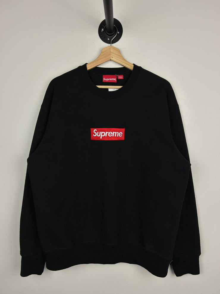 Supreme FW22 Black Box Logo Crewneck