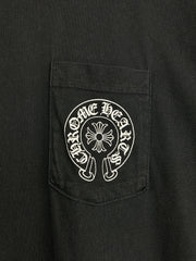 Chrome Hearts Horseshoe Paris Black Tee