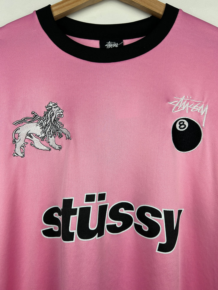 Stussy Football Pink Jersey