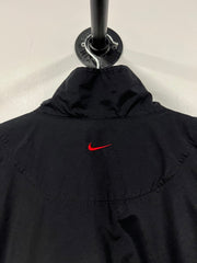 Vintage Nike Spellout Red & Black Pullover Windbreaker