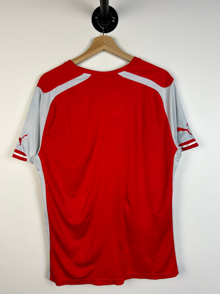 Vintage Y2K Puma Arsenal Red Soccer Jersey