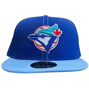 Vintage MLB New Era Toronto Blue Jays Two Tone Fitted Hat