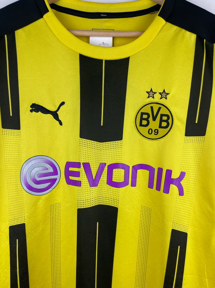 Puma 2023 Dortmund Day Home Yellow Soccer Jersey