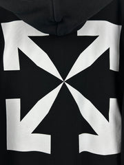 Off White Mona Lisa Arrows Black Hoodie