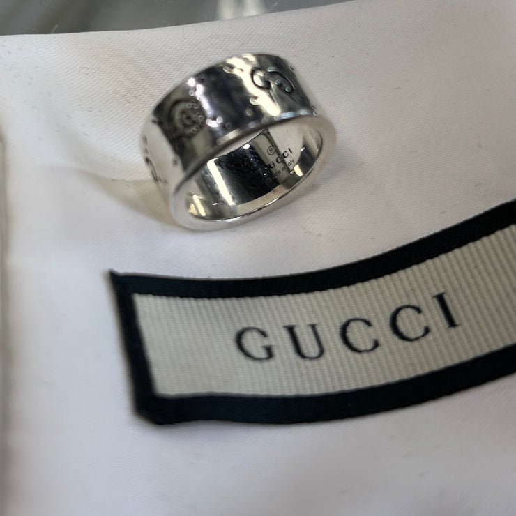 Gucci Ghost Sterling Silver Ring