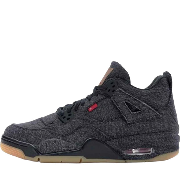 Jordan 4 Levi’s Black (Blank Tab)