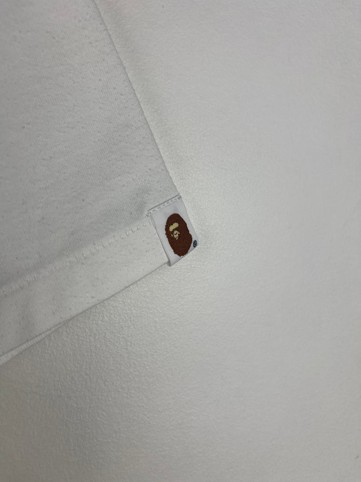Bape Spellout White Tee