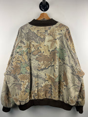 Vintage 90s Real Tree Camo Walmart Bomber Jacket