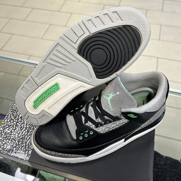 Jordan 3 Green Glow