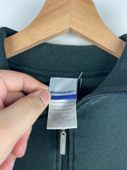 Vintage NFL Reebok Pittsburgh Steelers Black Quarter Zip Sweater