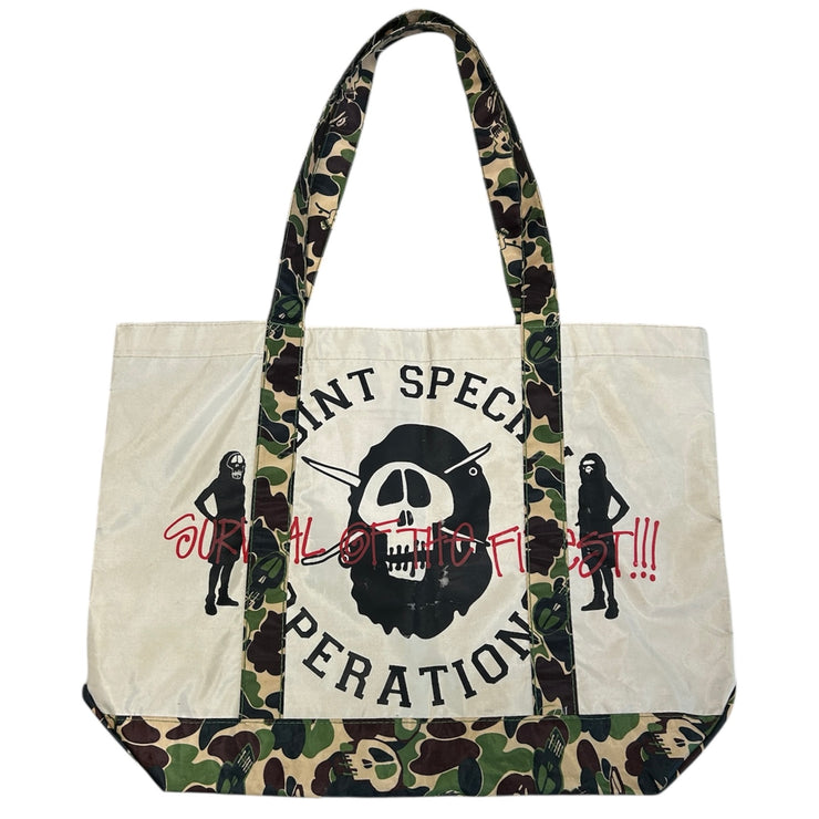 Stussy X Bape 2011 Nylon Tote