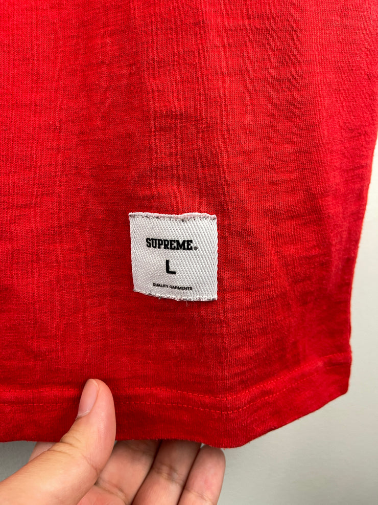 Supreme FW20 Shoulder Arc Red Tee