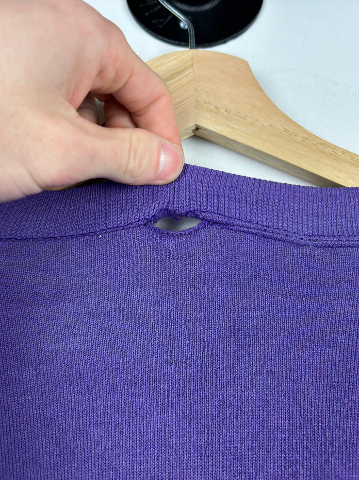 Vintage 90s NFL Minnesota Vikings Purple Crewneck