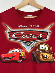 Vintage 2006 Disney Cars Movie Promo Red Tee