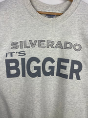 Vintage 90s Chevrolet Silverado It's Bigger Grey Tee