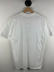 Vintage 90s Golf On The 8th Day God Created Golf Courses White Tee