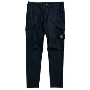 Stone Island RE-T Black Cargo Pants