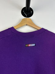 Vintage 90's Nascar Old Country 500 Purple Crewneck