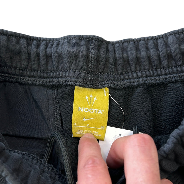 Nike Nocta Black Cotton Shorts