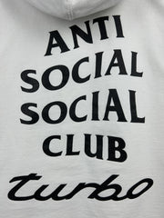 Anti Social Social Club Neighborhood Turbo White Hoodie