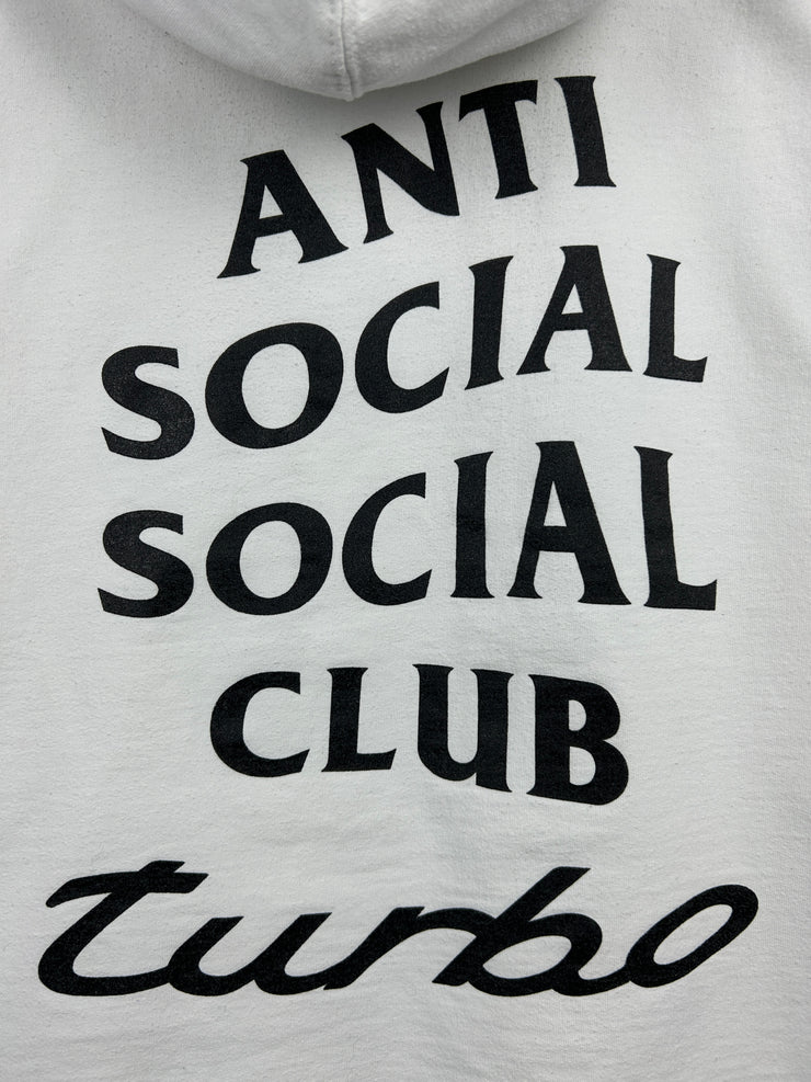 Anti Social Social Club Neighborhood Turbo White Hoodie