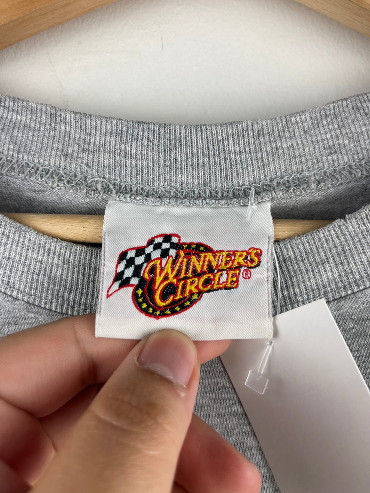 Vintage Nascar Dale Earnhardt Goodwrench Grey Long Sleeve
