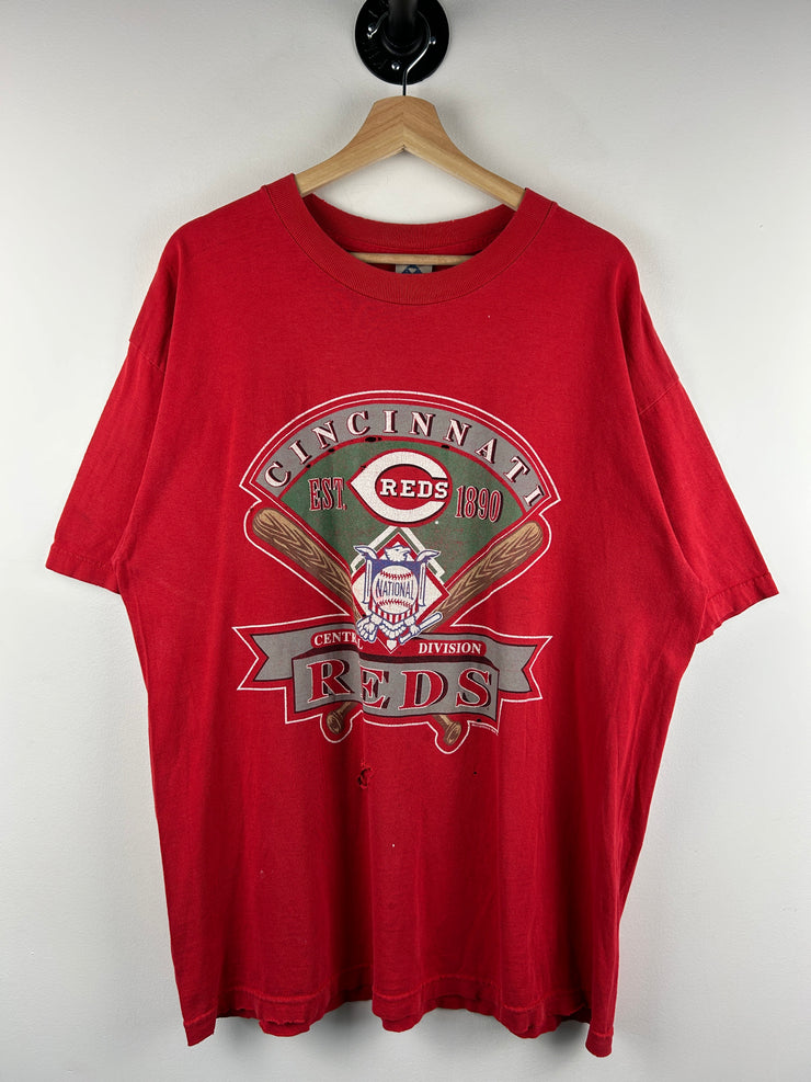 Vintage 90s MLB Cincinnati Reds Red Tee