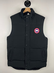 Canada Goose Garson Down Filled Black Puffer Vest