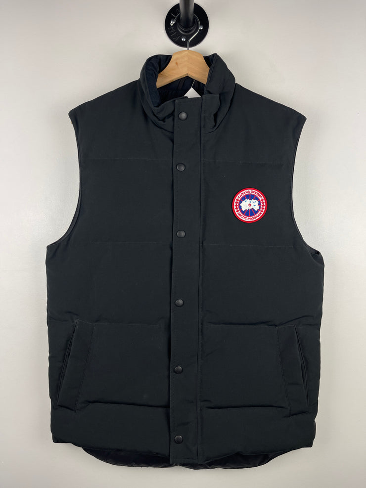 Canada Goose Garson Down Filled Black Puffer Vest